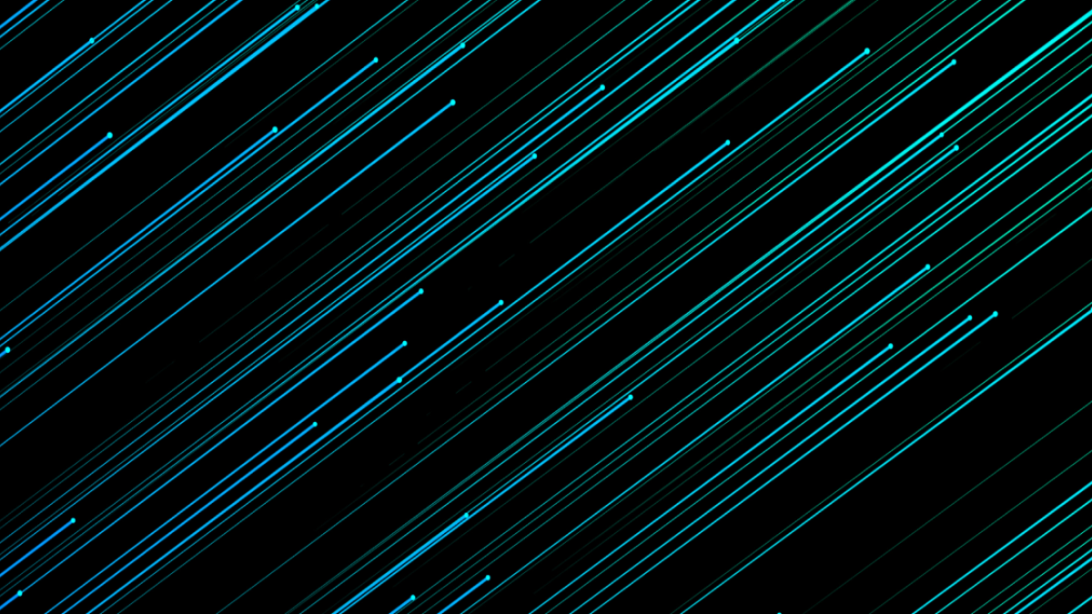 Blue and black abstract lines