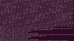 Screen in terminal with information about added device.