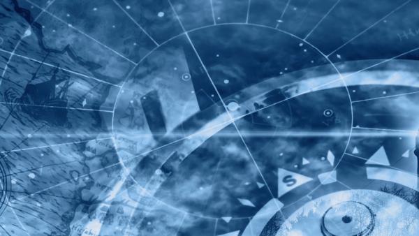 Close up of a compass