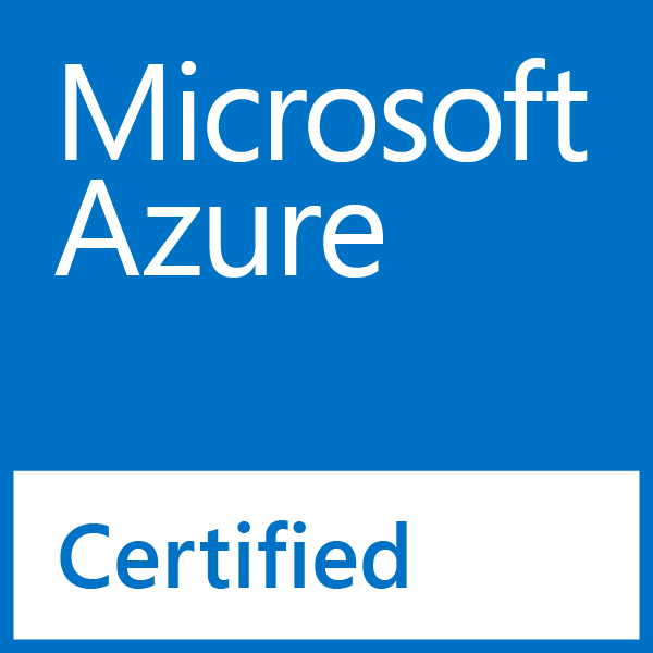 Image of certified microsoft azure logo