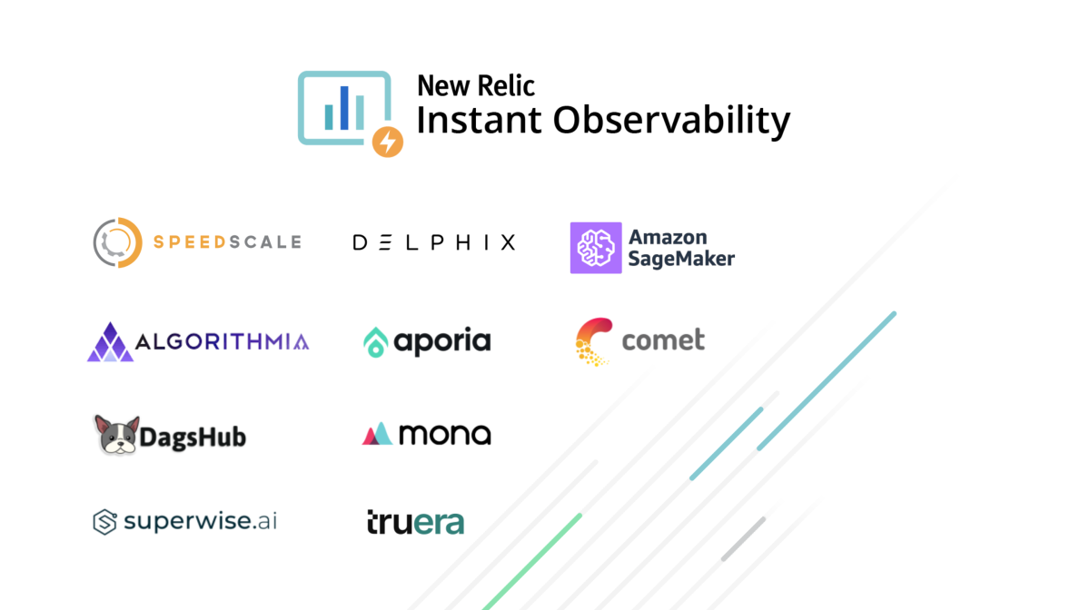 New Relic Instant Observability additional quickstart partners December 2021