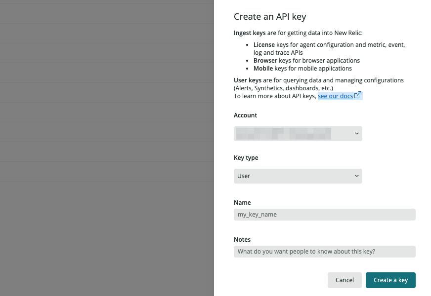 pull down including account ids