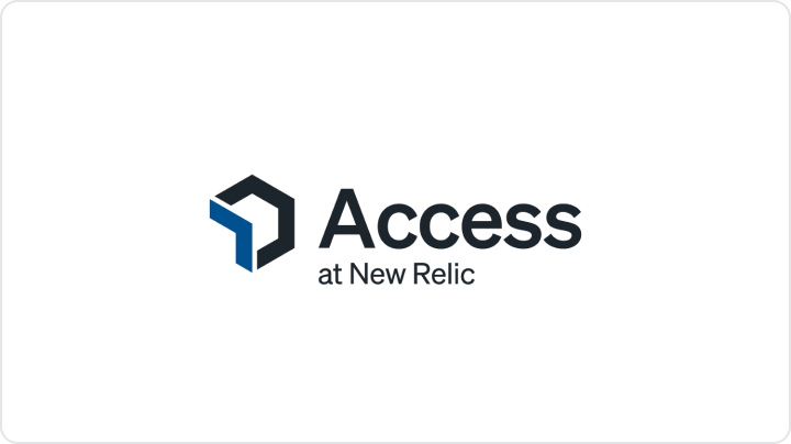 Access at New Relic logo
