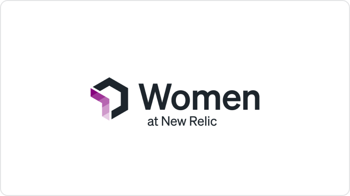 Women at new relic logo