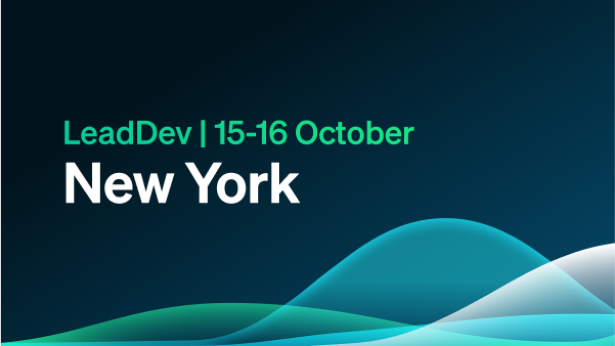 new relic at lead dev