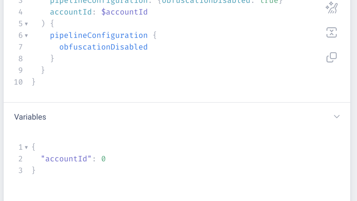 Disable log obfuscation
