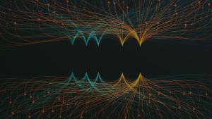 abstract data lines