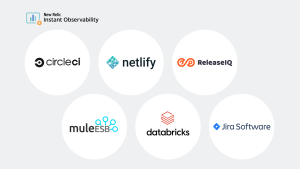 New Relic Instant Observability quickstart integration partners March 2022