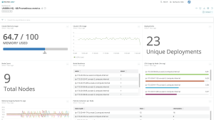 Prometheus metrics in New Relic dashboard