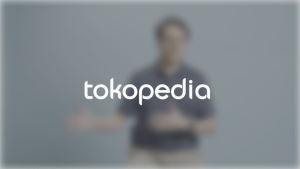 Tarjeta de video de sesiones de datos de Tokopedia