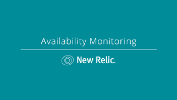 Availability Monitoring | New Relic 