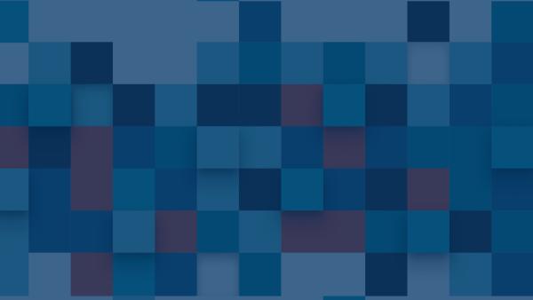 Blue pixel blocks