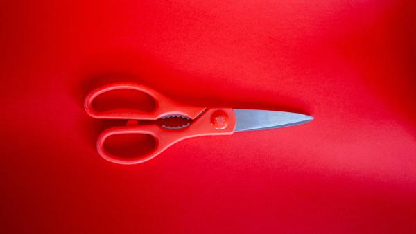 Red scissors