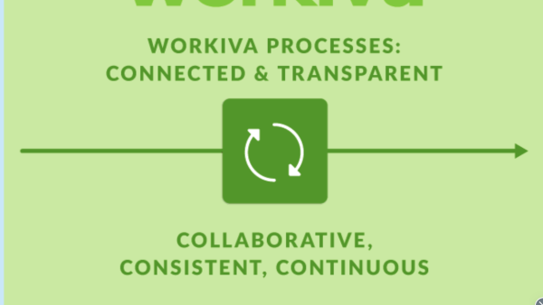 Workiva process: connected and transparent