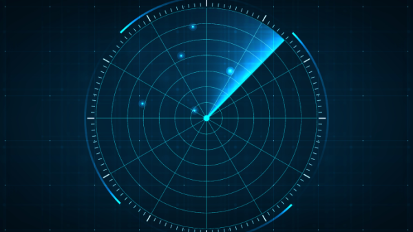 Graphique d'un radar