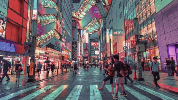 Ein Bild von Tokio, Japan