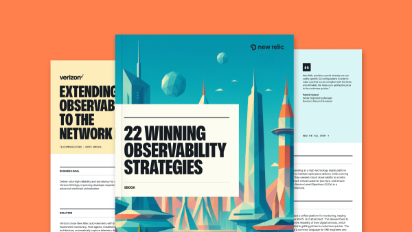 cover image for 22 winning observability strategies ebook