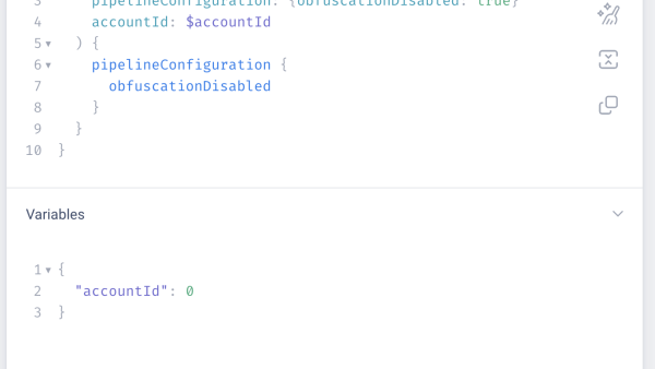 Disable log obfuscation