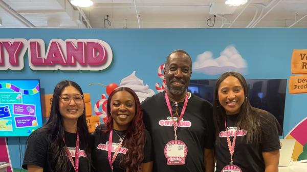 Members of our Talent Acquisition team at RenderATL to connect with the global engineering community and share the opportunities available at New Relic.