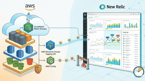 Troubleshooting metrics tagging issue of New Relic AWS Integration