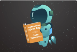 Pixie astronaut reading a book