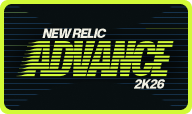 New Relic Advance promo