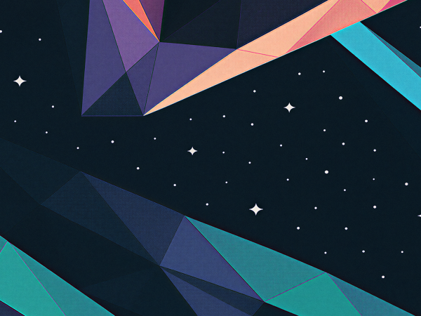 AI generated background art of space