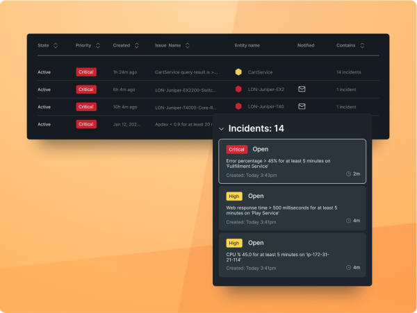 Correlacione facilmente eventos de alerta