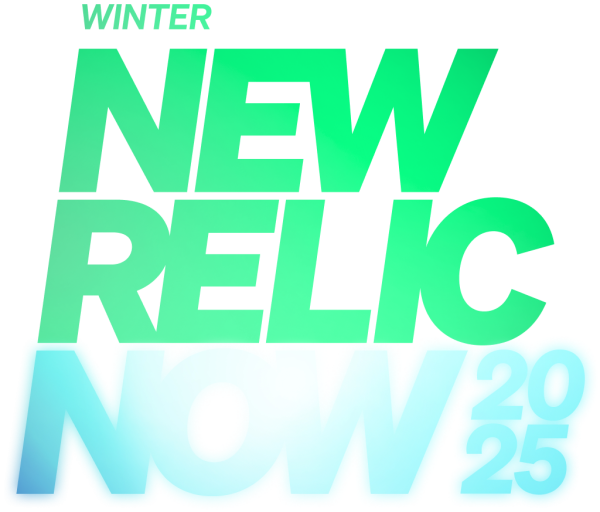 New Relic Now Winter 2025 logo