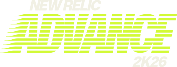 New Relic Advance logo Feb 2026