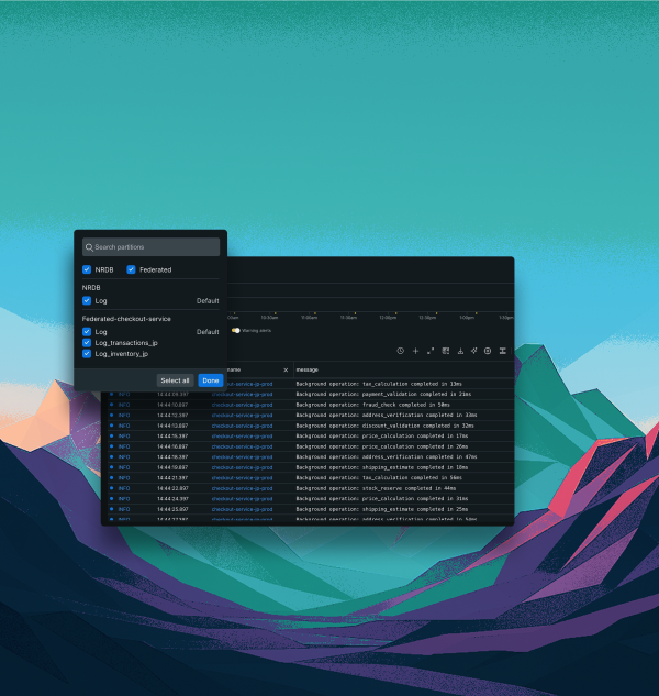 Federated Logs hero image