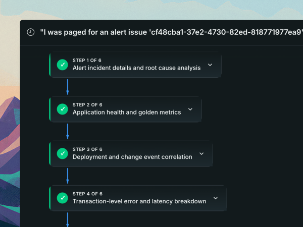 NR AutoPilot presenting recommended next actions alongside incident context and service impact analysis.