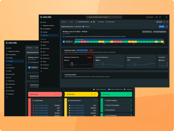 Fintech and banking dashboard