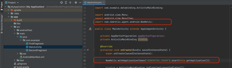 android init activity