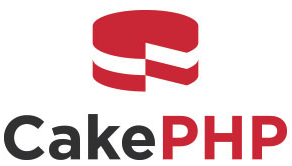 Red layer cake logo for CakePHP