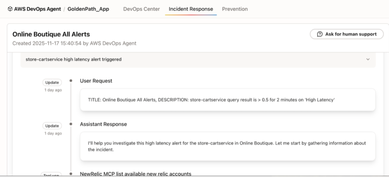 AWS incident response 
