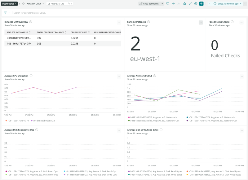 Amazon Linux User Data Amazon Linux | New Relic
