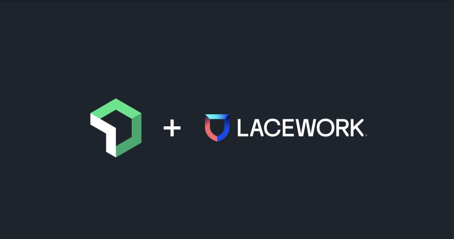 New Relic and Lacework logos
