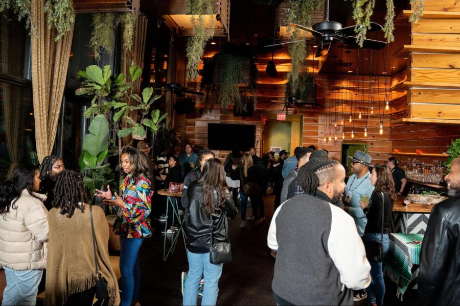 Attendees at AfroTech