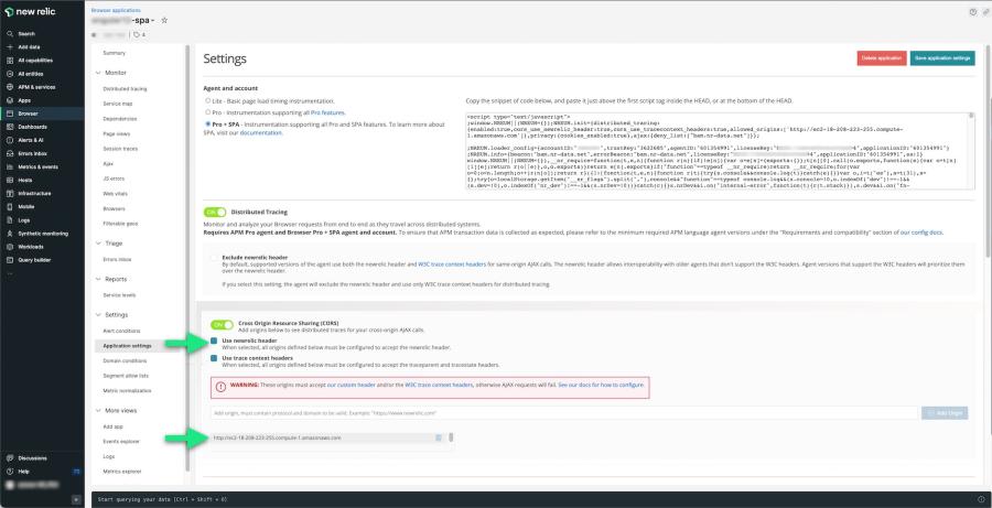 Troubleshooting Guide for Distributed Tracing and Browser