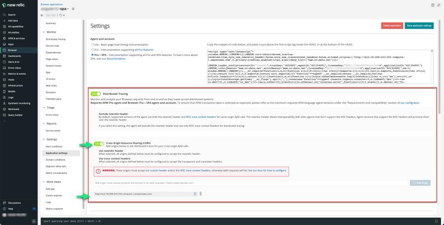 Troubleshooting Guide for Distributed Tracing and Browser