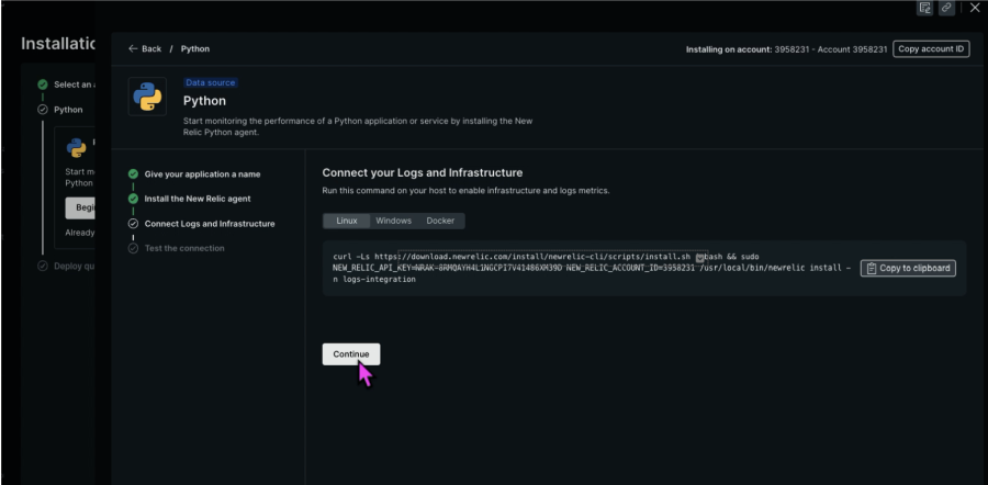 Connect your logs and infrastructure