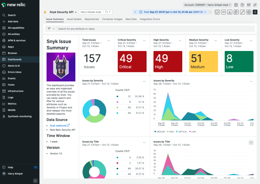 Integrating New Relic with Other Security Tools