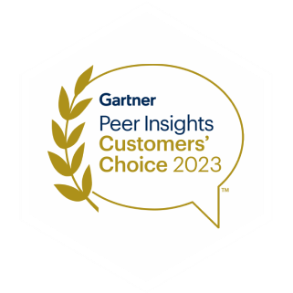 Gartner Peer Insights Customers' Choice 2023 award