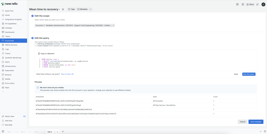 Customize Thresholds and Data Sources