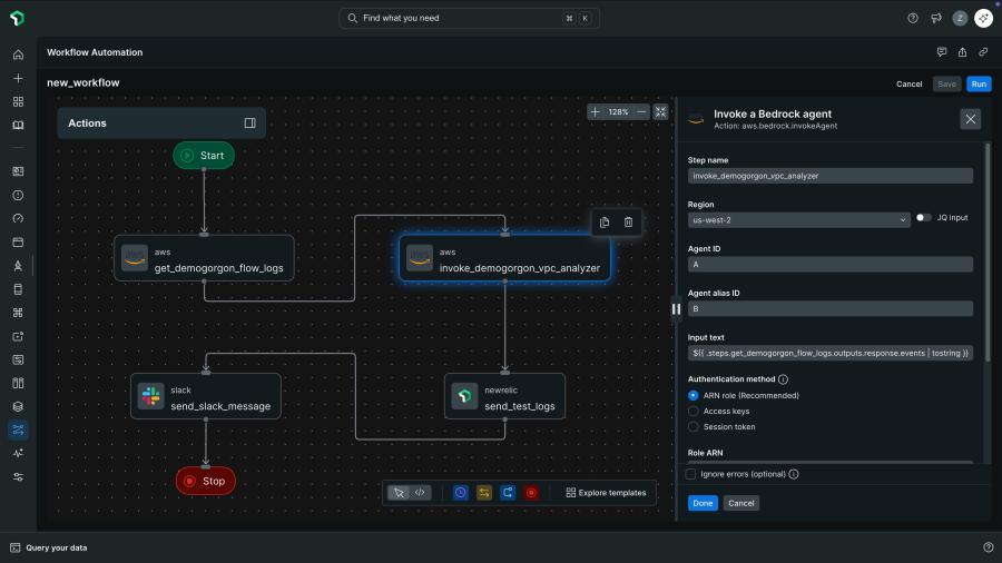 New Relic Workflow Automation Demo