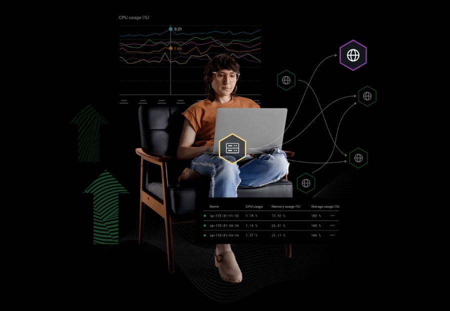 New Relic infrastructure monitoring helps you spot issues quickly.