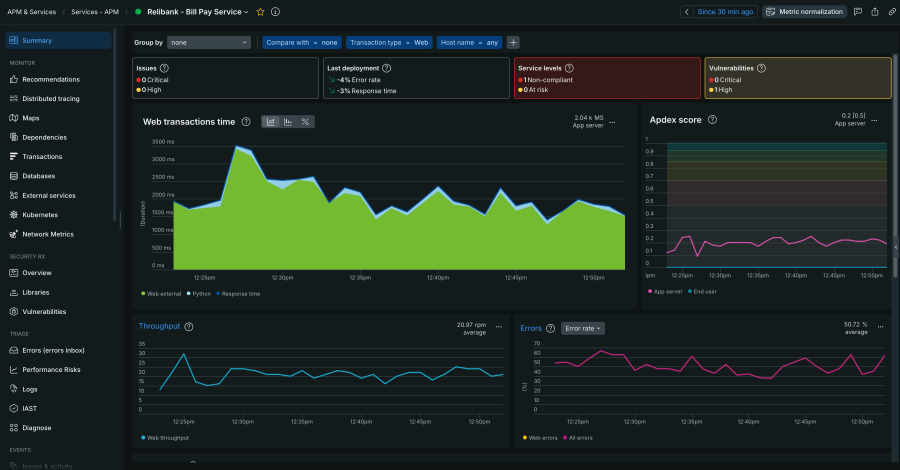 APM & Services monitoring for GCP