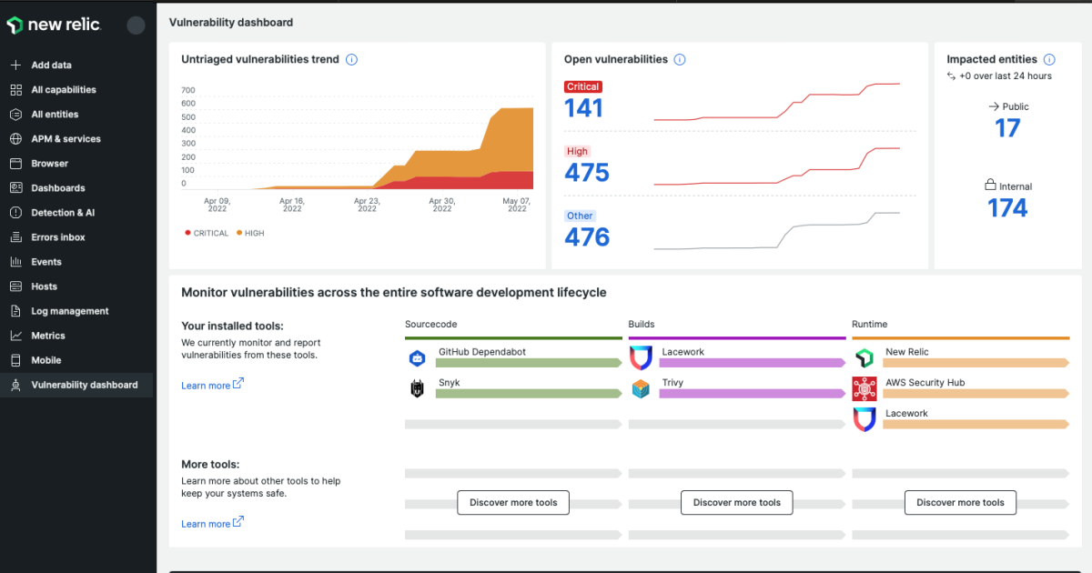 Security vulnerability How observability can help New Relic