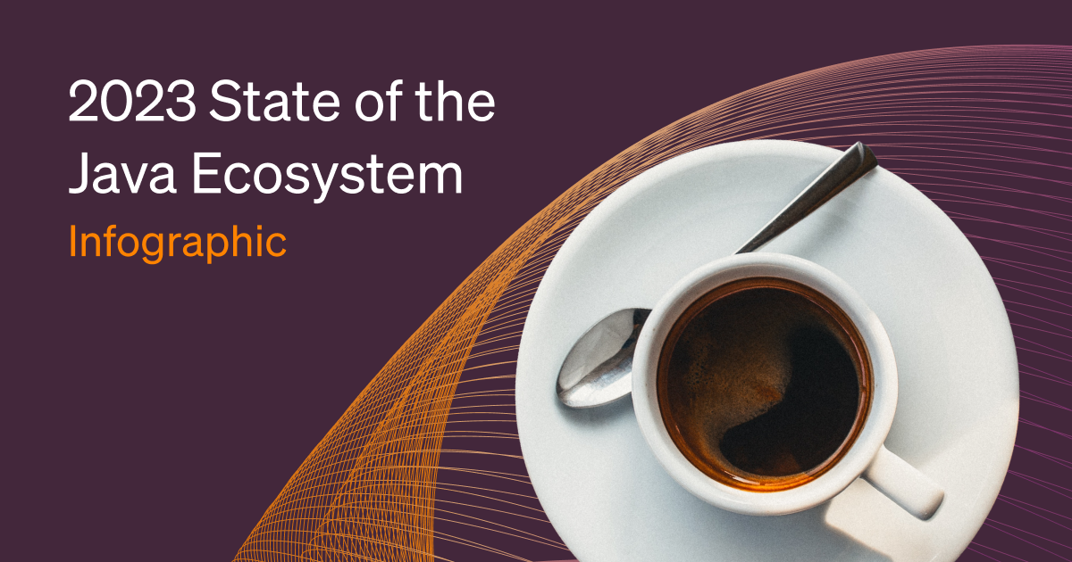 2023 State of the Java Ecosystem At a Glance Infographic | New Relic